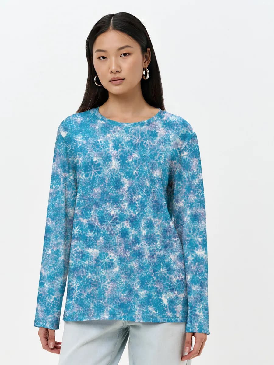 Women's long sleeve shirt. Cotton