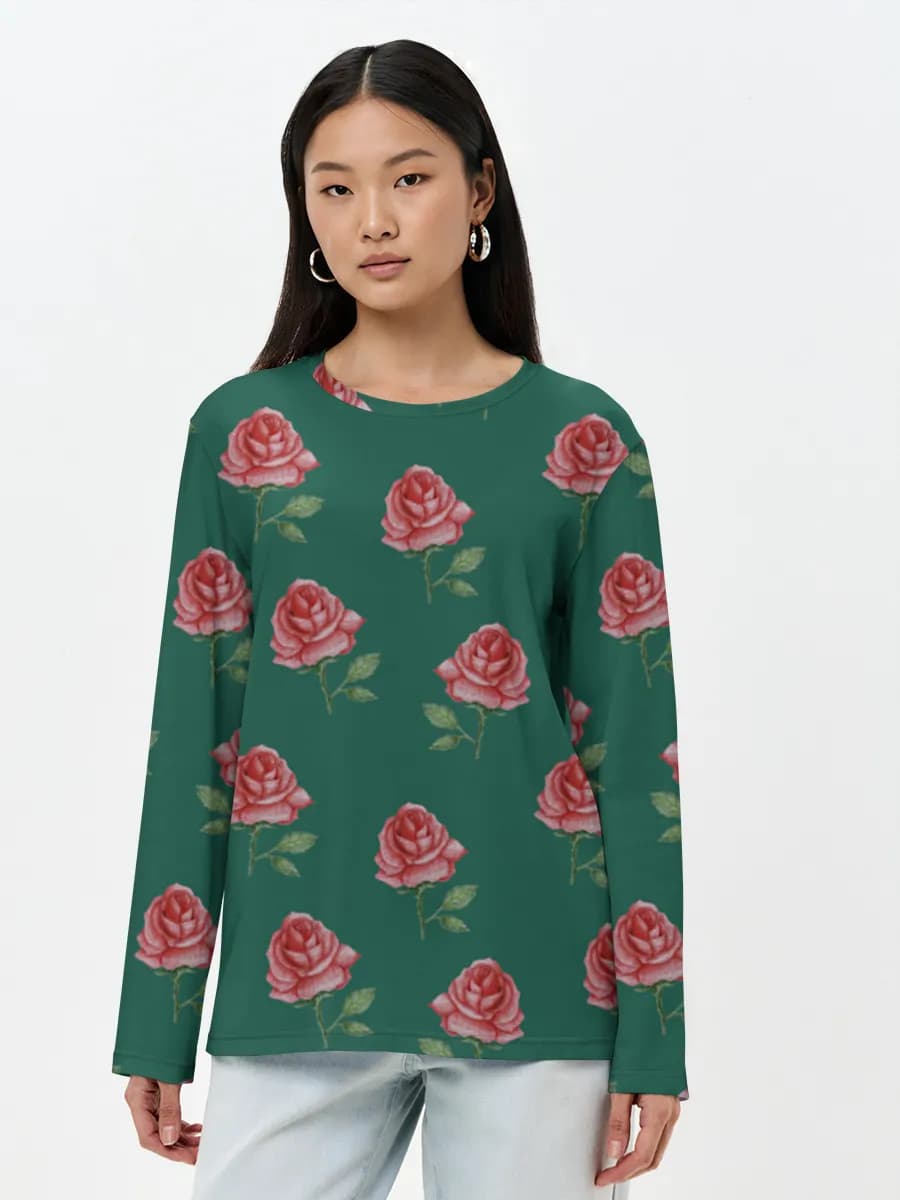 Vintage Red Roses