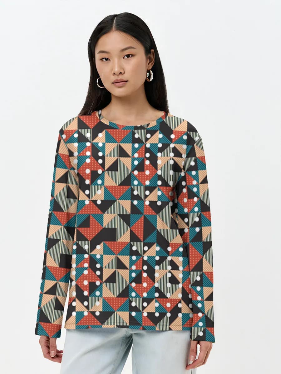 Retro Geometric Mosaic