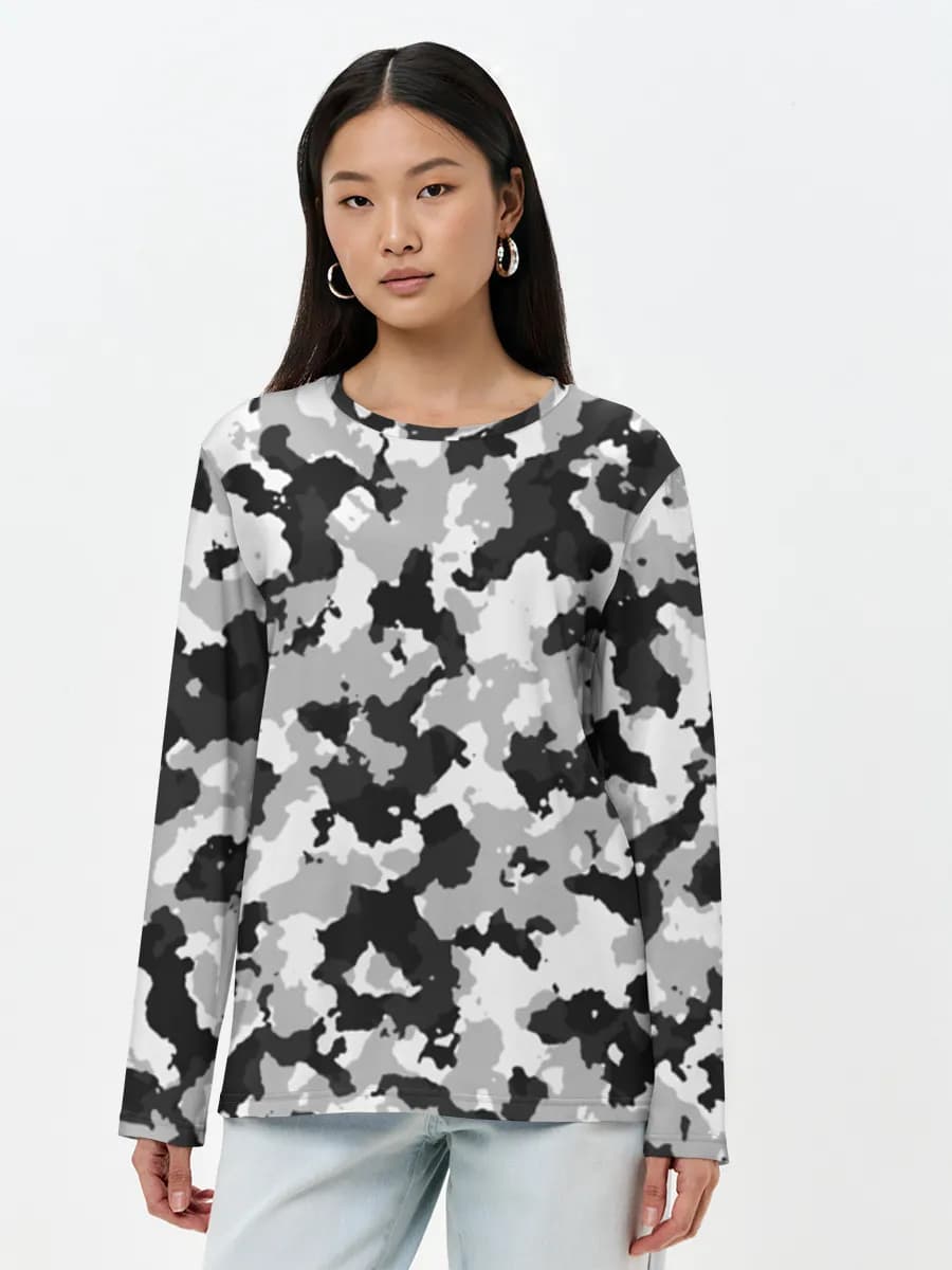 Women's long sleeve shirt. Cotton