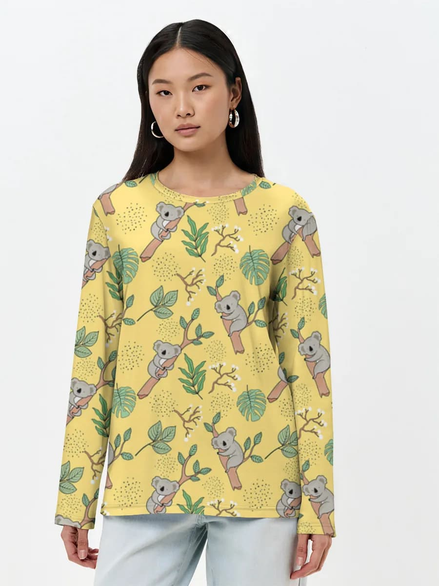 Cute Koalas On Branches