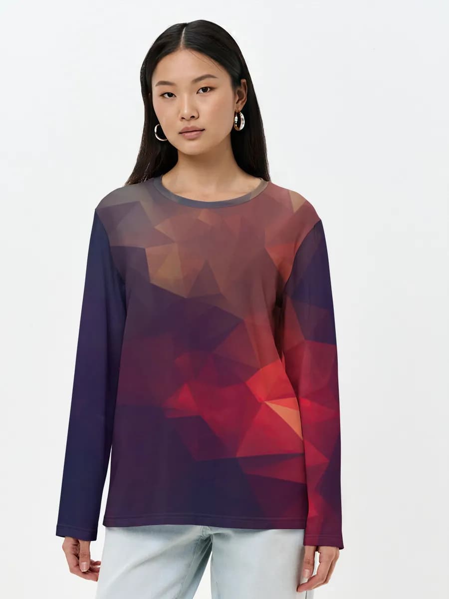 Low Poly Gradient Geometry