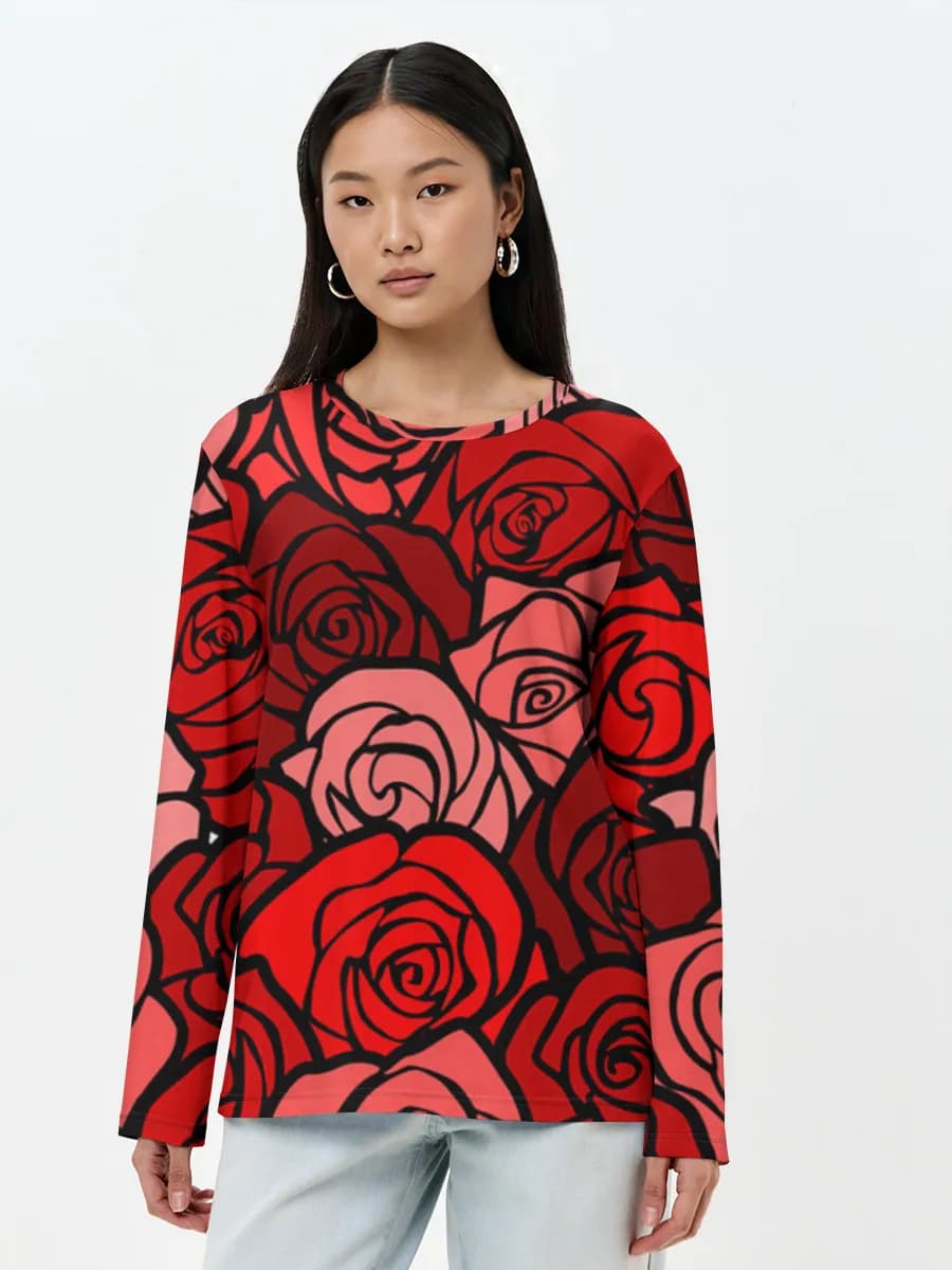 Red And Pink Roses