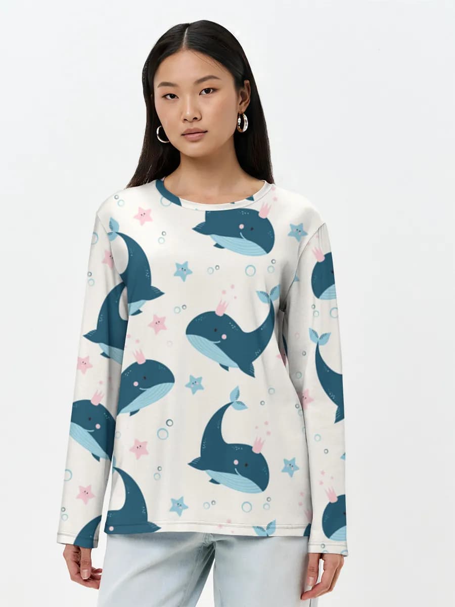 Cute Whale Royalty