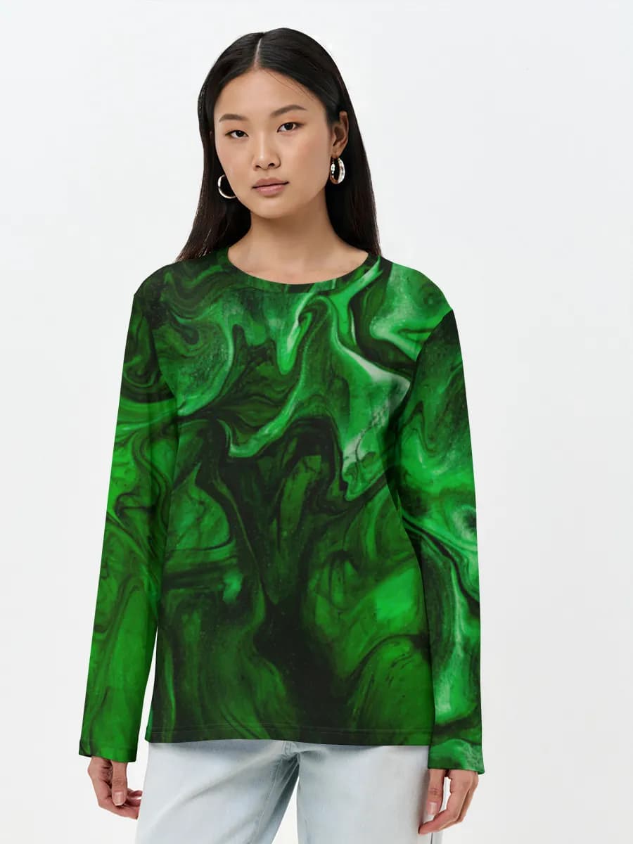 Emerald Marble Swirl