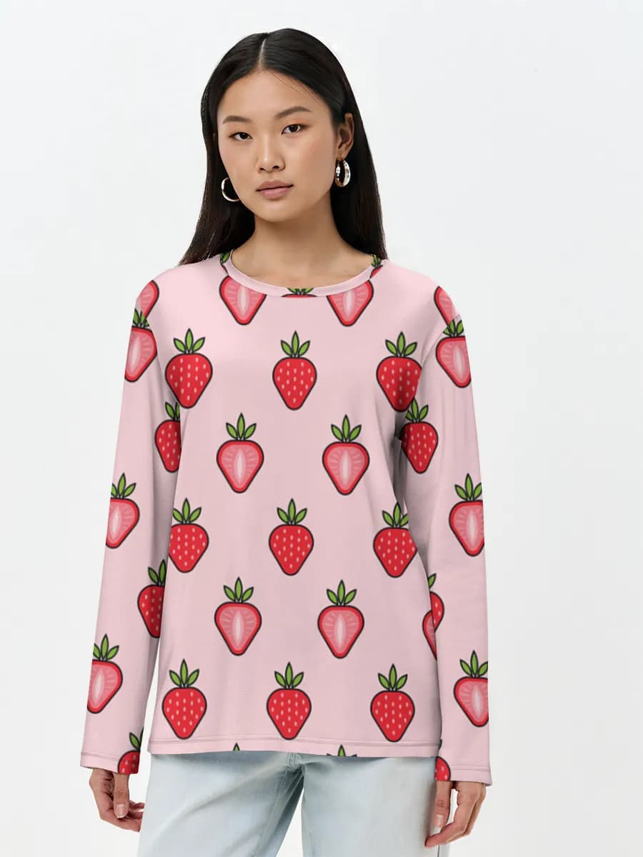 Cute Strawberry Print