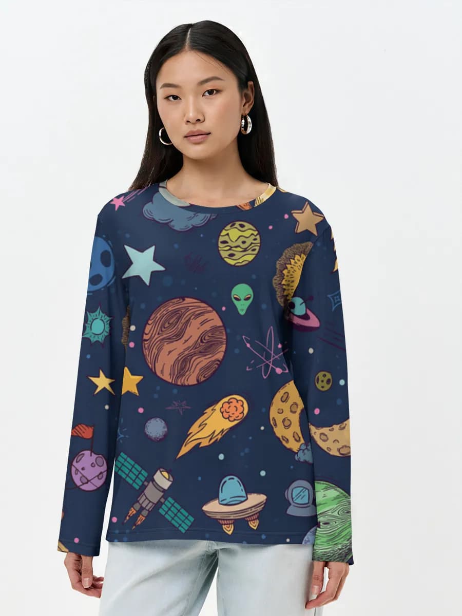 Whimsical Space Doodles