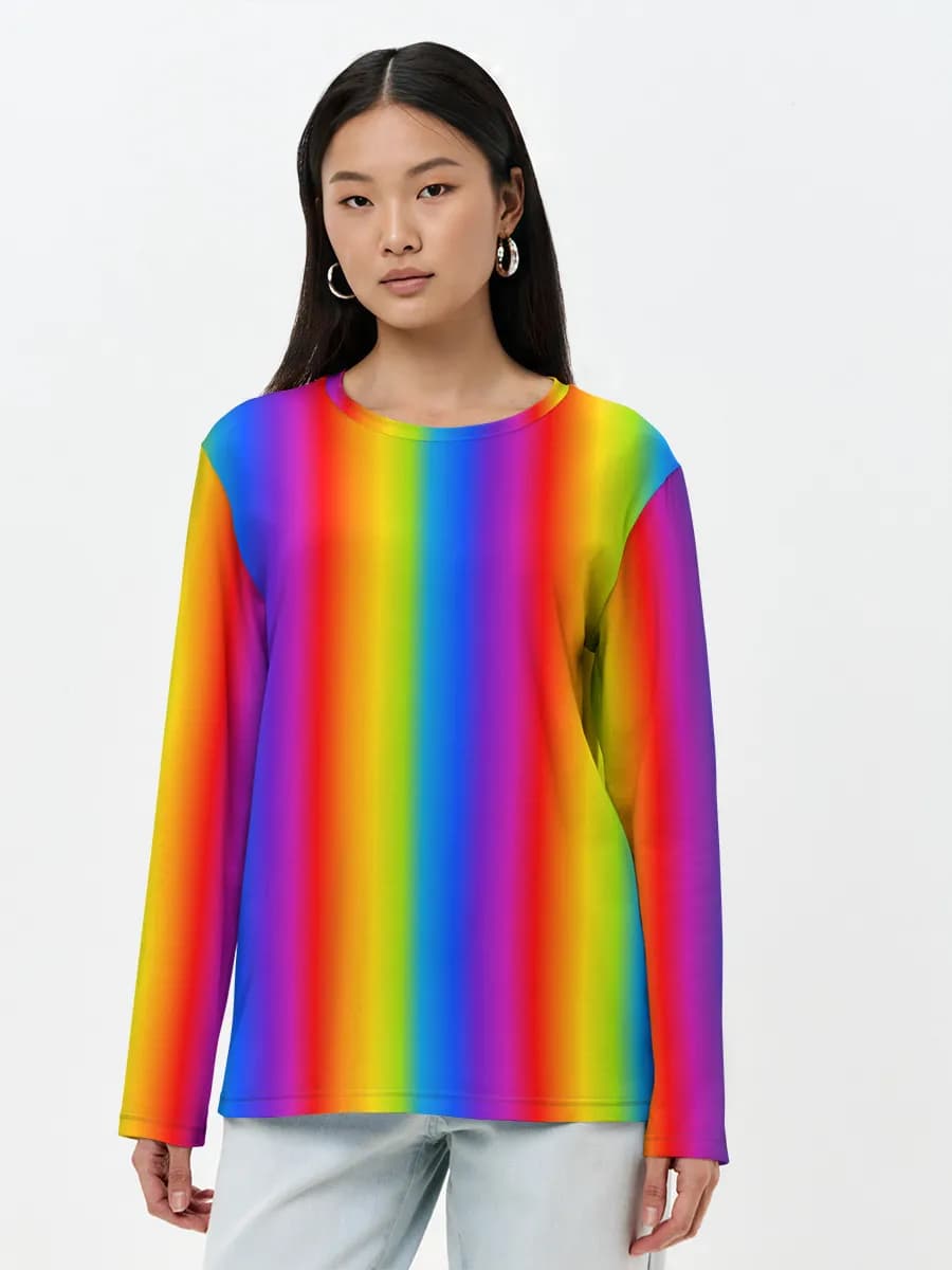 Rainbow Gradient Stripes