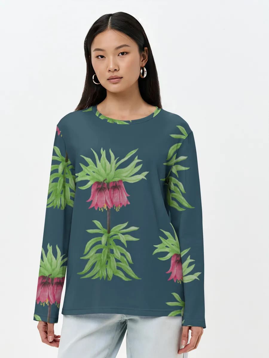 Crown Imperial Watercolor Florals