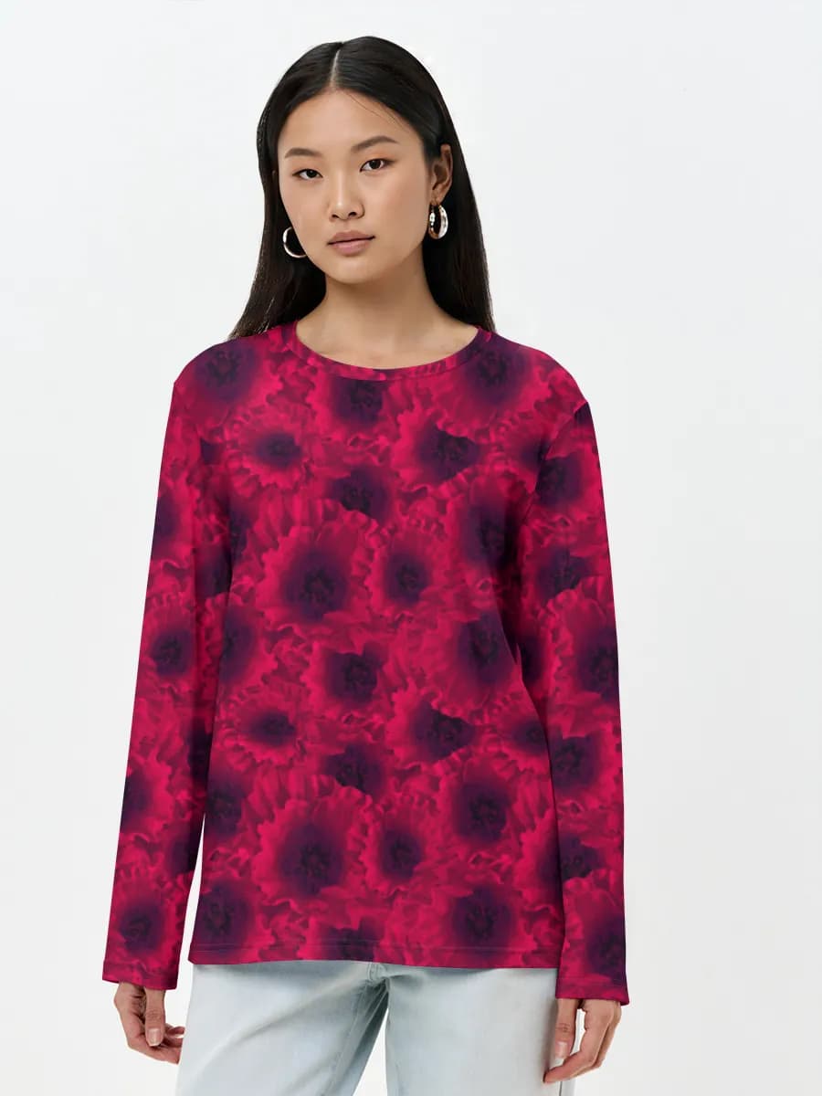 Crimson Poppy Blossoms