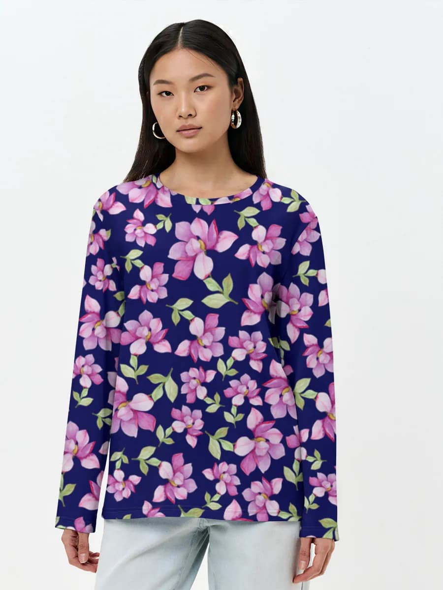 Watercolor Pink Blossoms