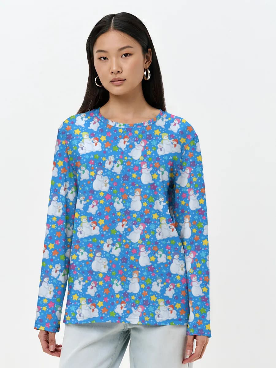 Cute Snowmen And Stars