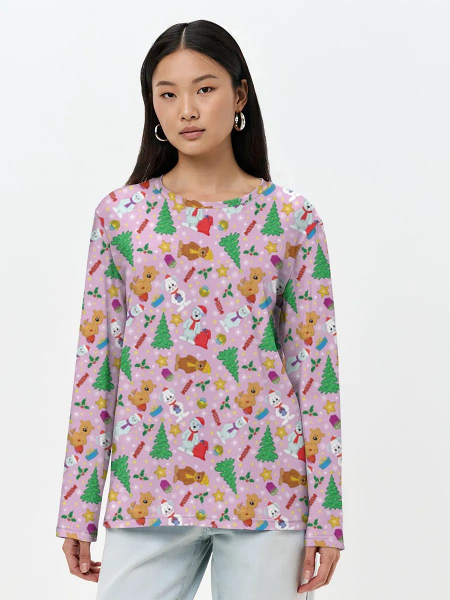 Women's long sleeve shirt. Cotton