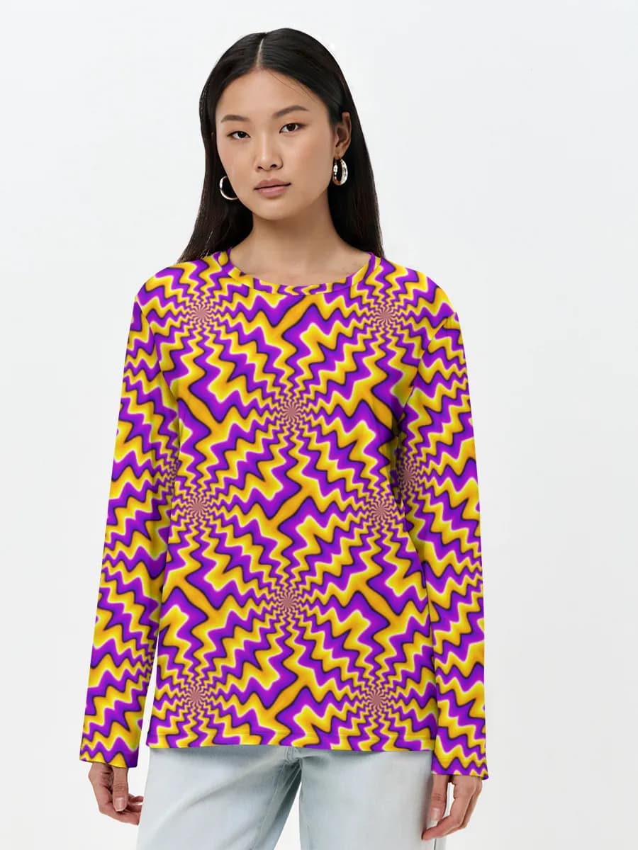 Women's long sleeve shirt. Cotton