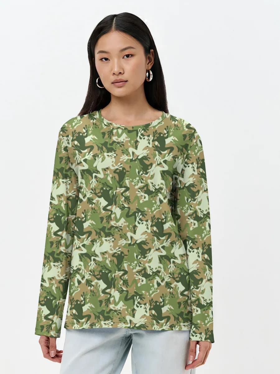 Frog Camouflage Print