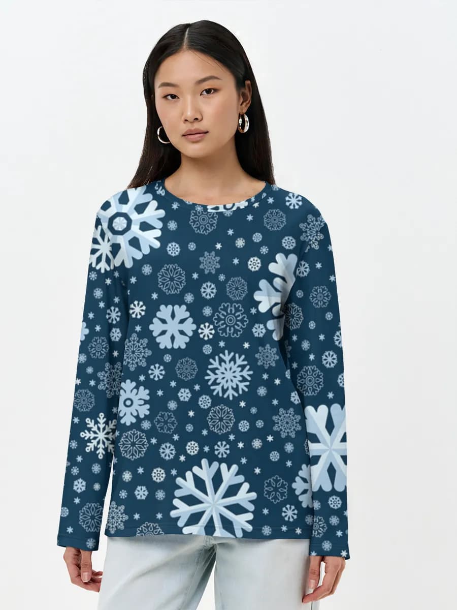Winter Snowflakes Background
