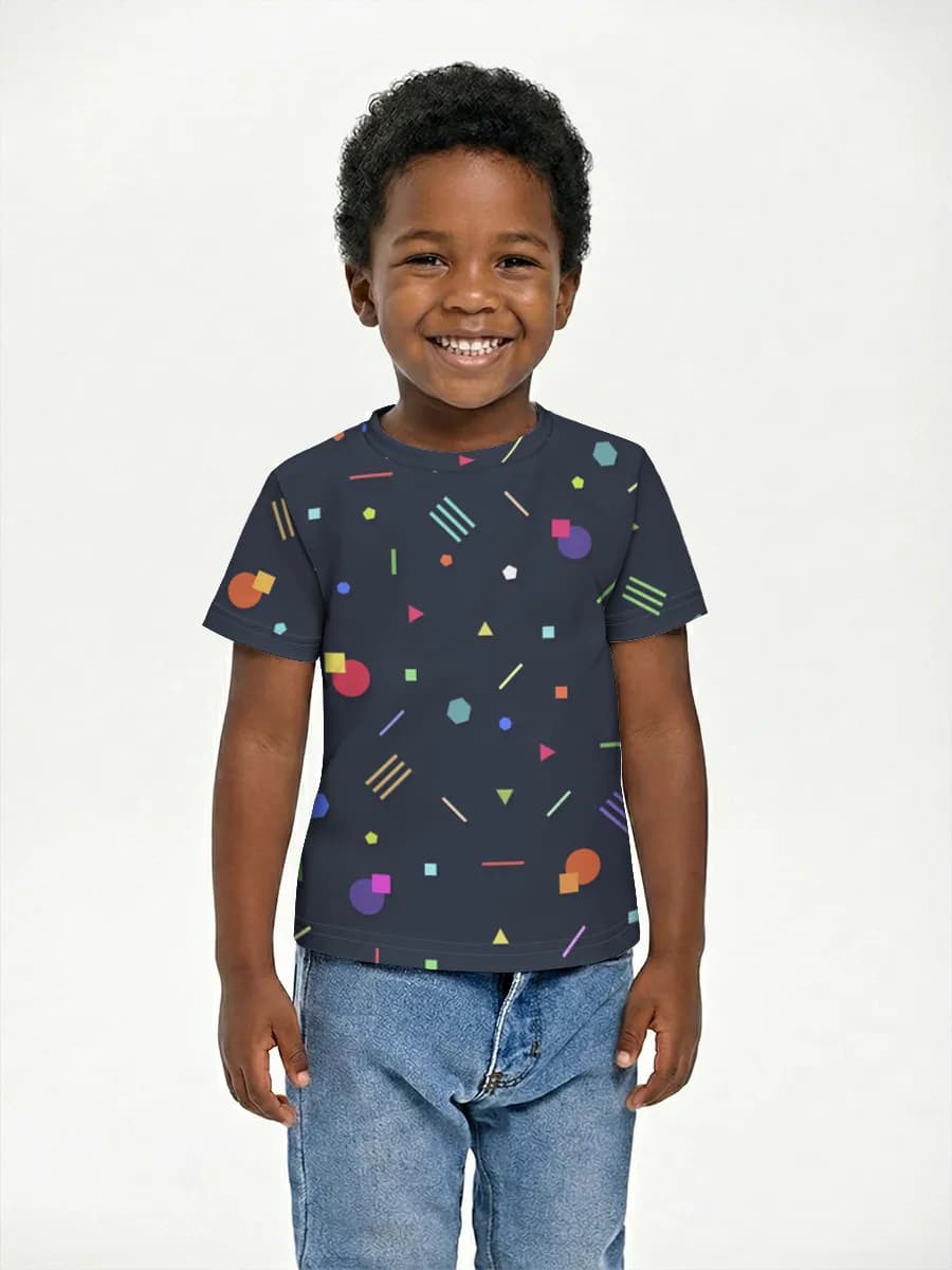Children's cotton T-shirt (for boys. Copy)