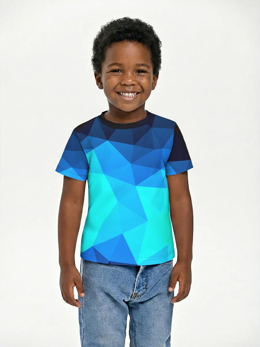 Children's cotton T-shirt (for boys. Copy)