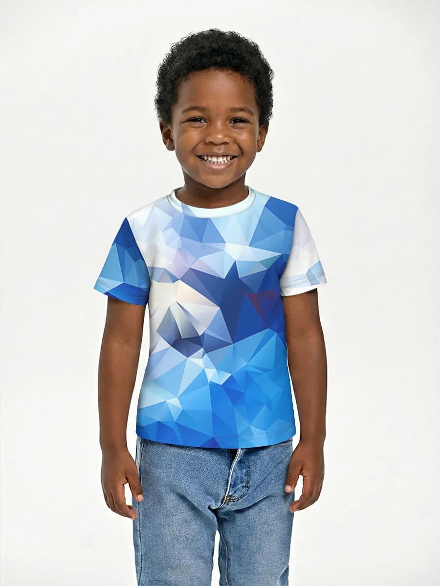 Children's cotton T-shirt (for boys. Copy)