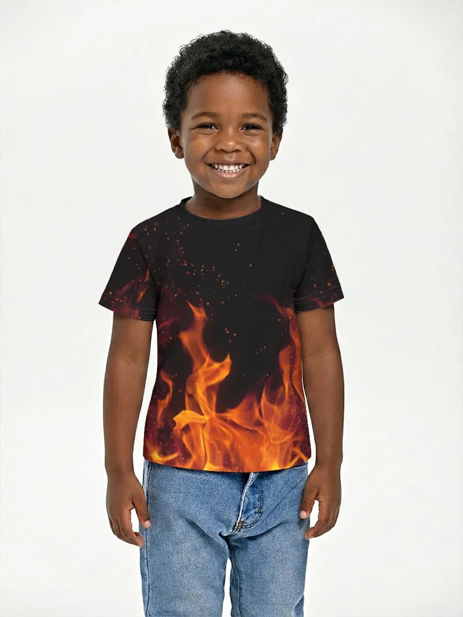 Children's cotton T-shirt (for boys. Copy)