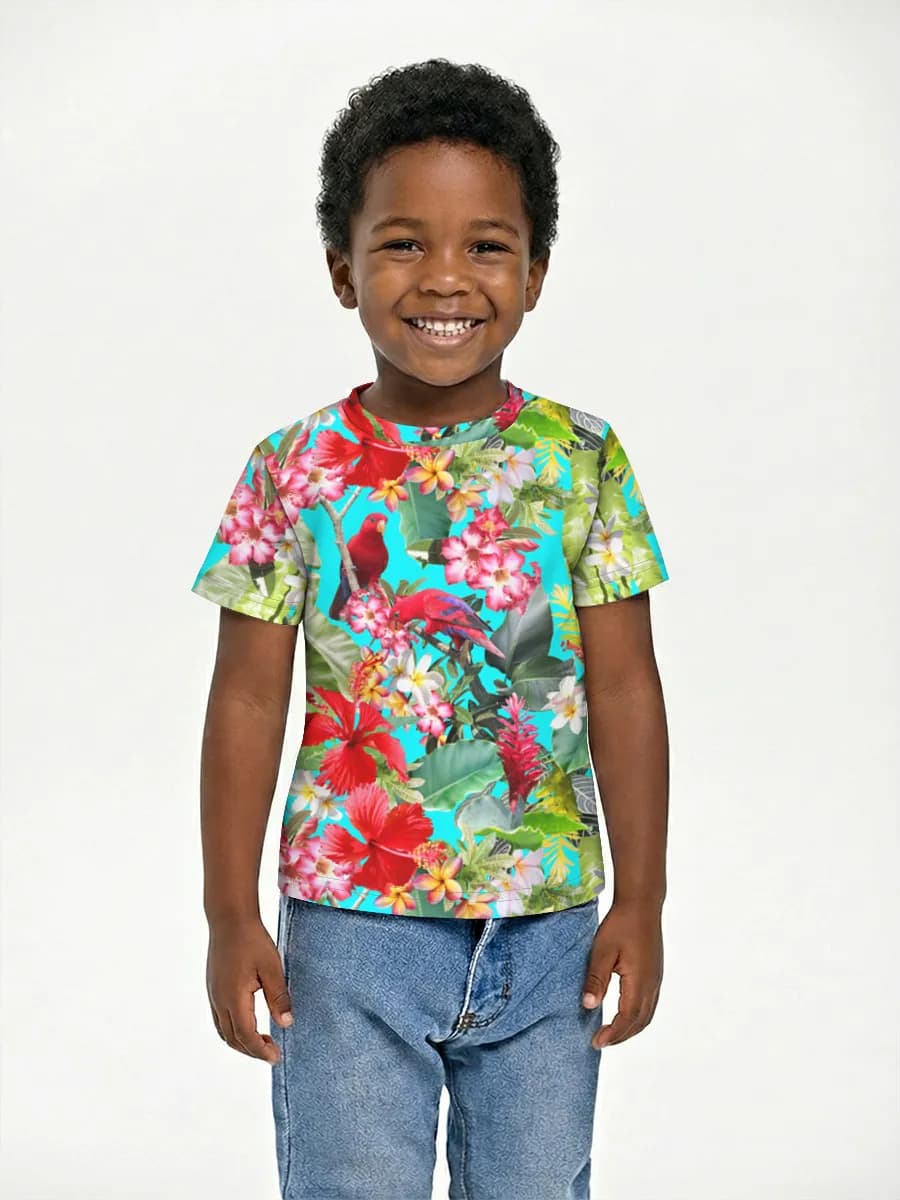 Children's cotton T-shirt (for boys. Copy)