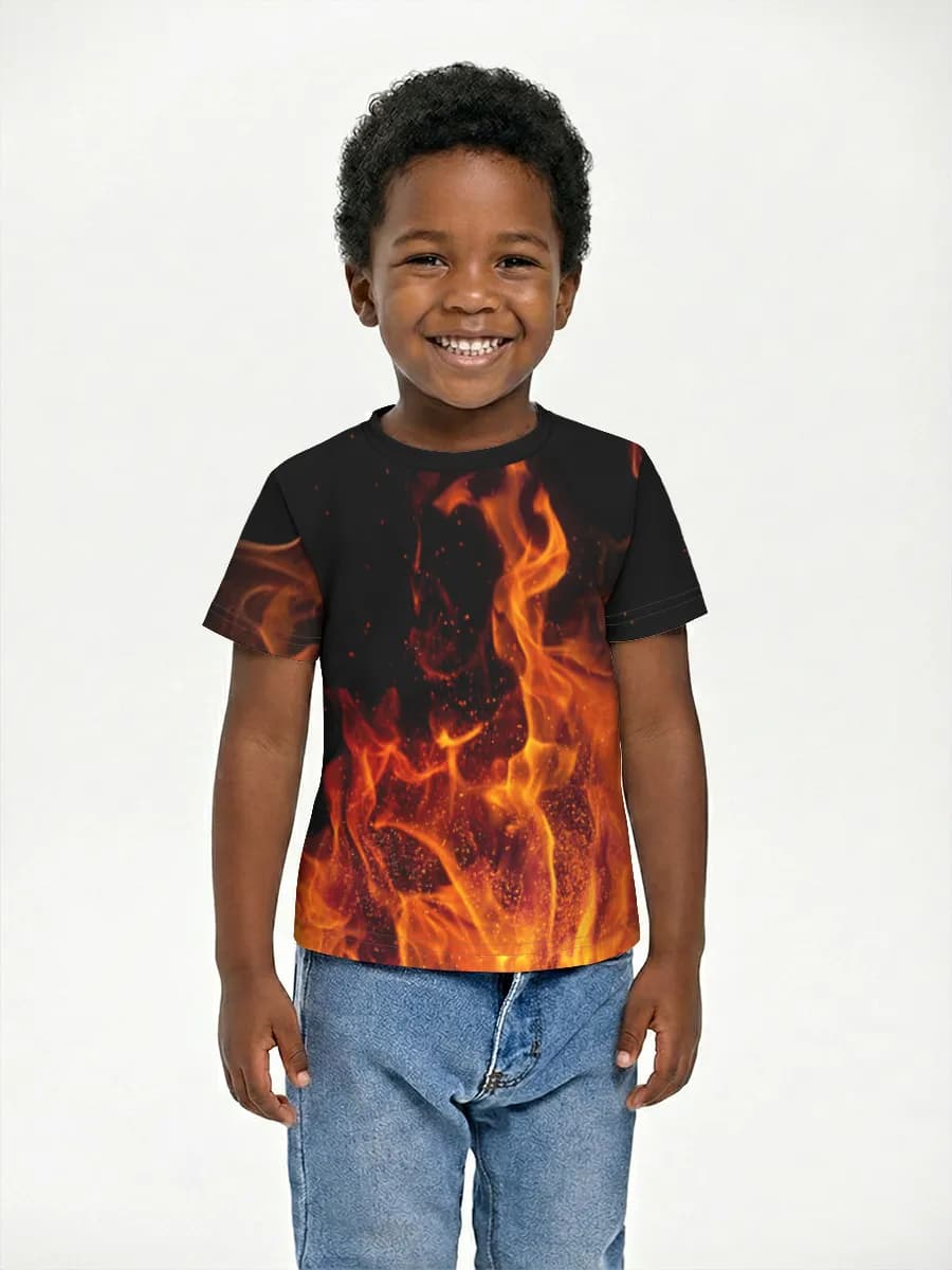 Children's cotton T-shirt (for boys. Copy)