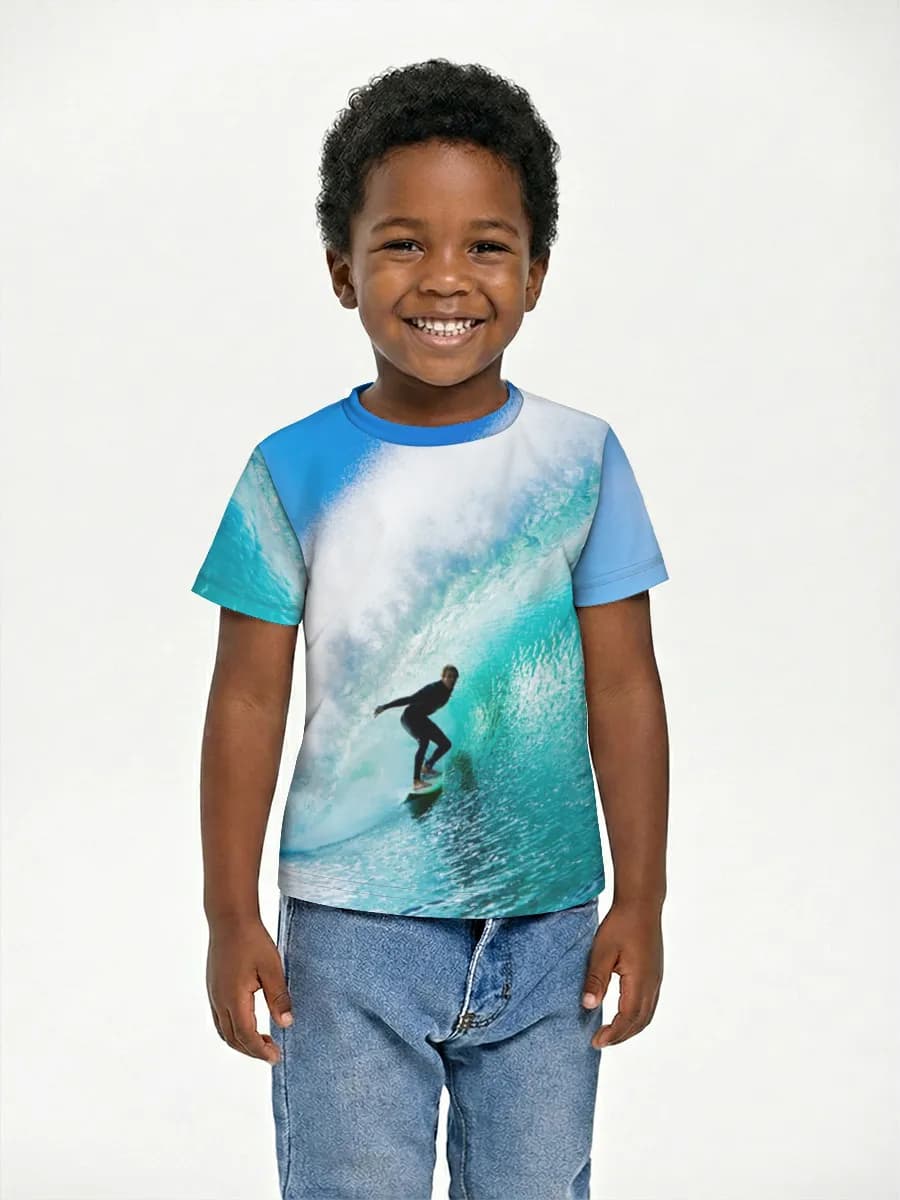 Children's cotton T-shirt (for boys. Copy)
