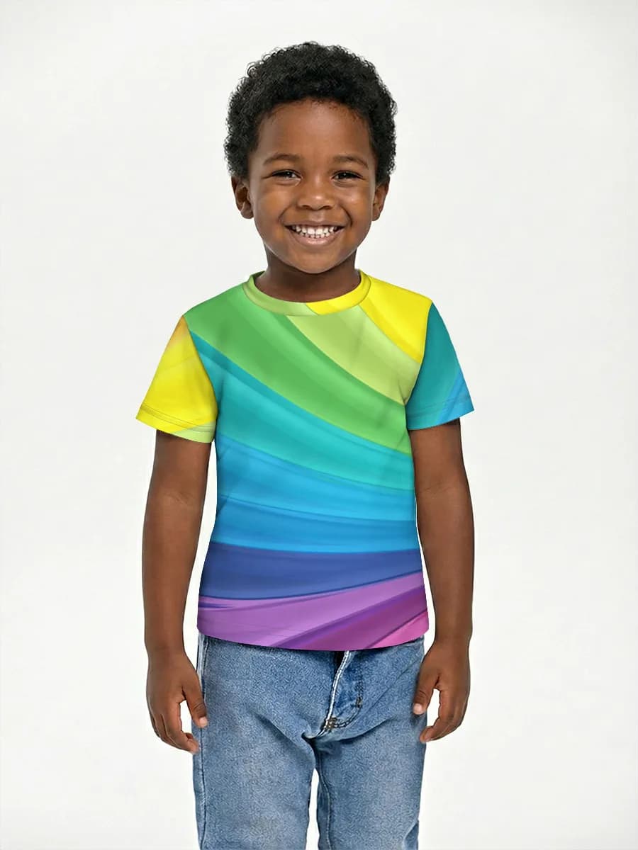 Children's cotton T-shirt (for boys. Copy)