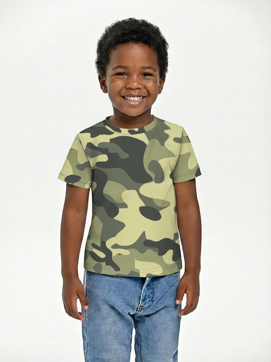 Children's cotton T-shirt (for boys. Copy)