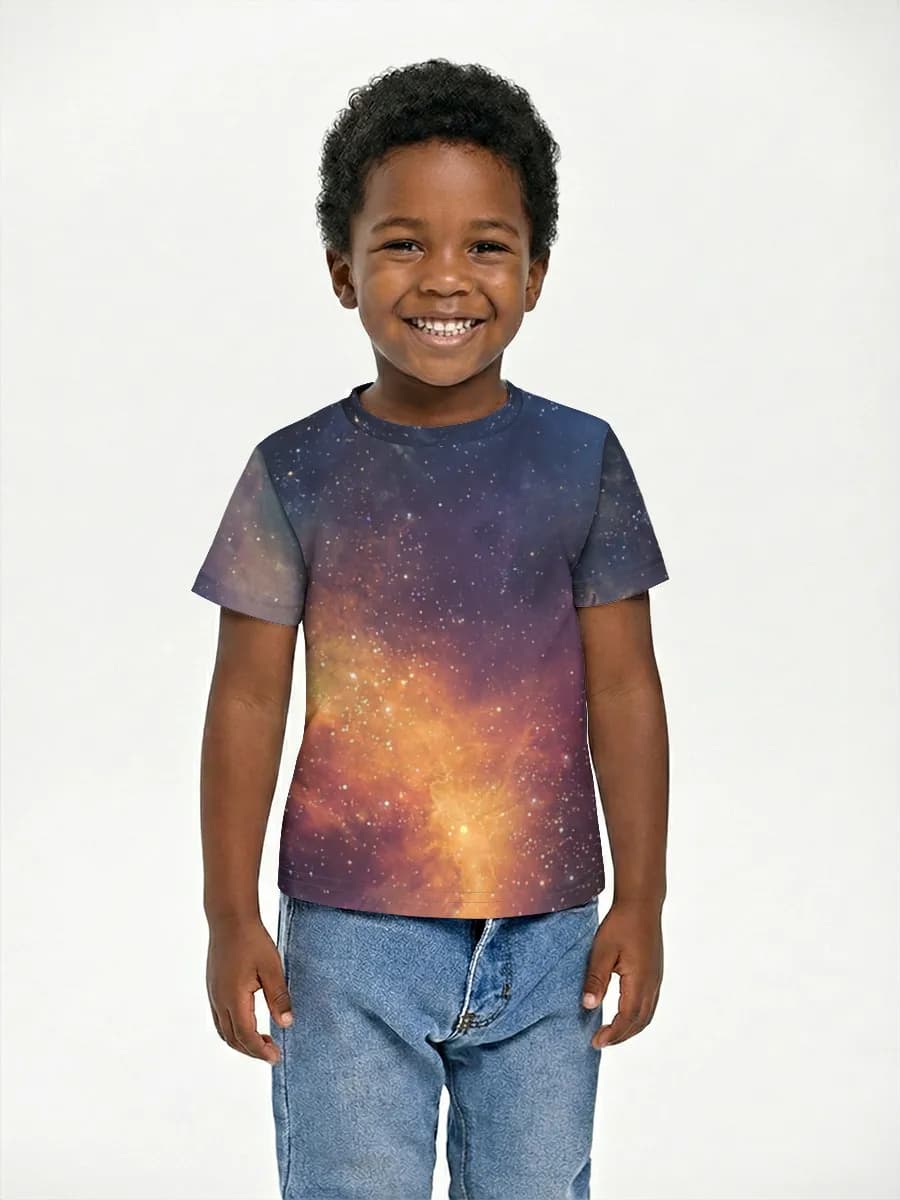 Children's cotton T-shirt (for boys. Copy)