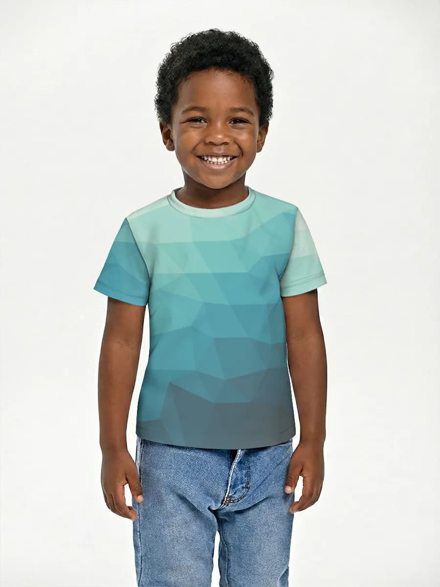 Children's cotton T-shirt (for boys. Copy)