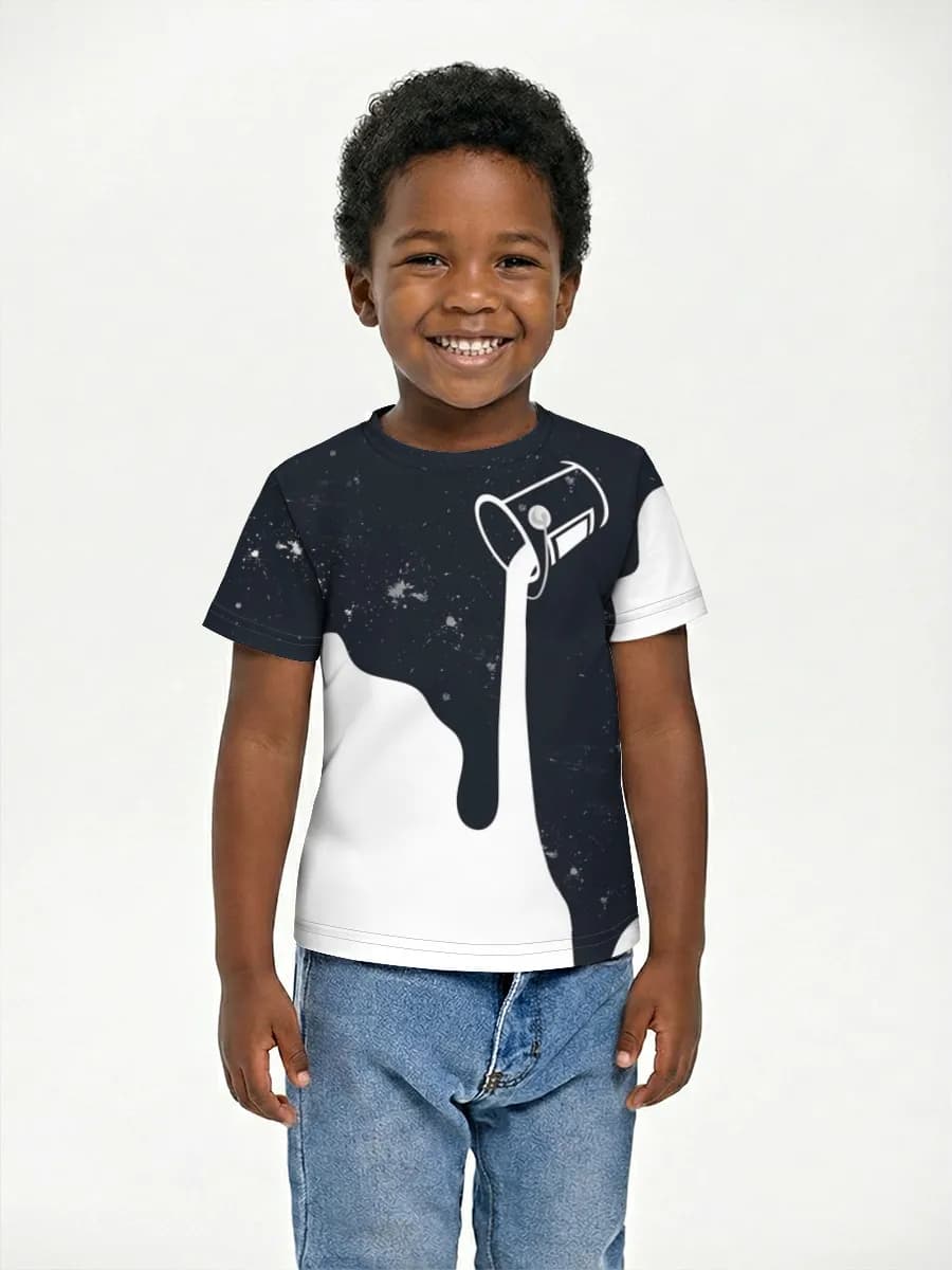 Children's cotton T-shirt (for boys. Copy)