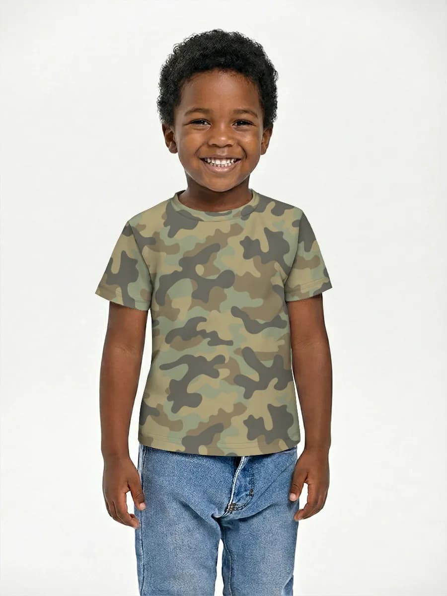 Children's cotton T-shirt (for boys. Copy)