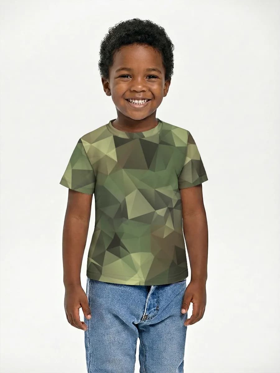 Children's cotton T-shirt (for boys. Copy)