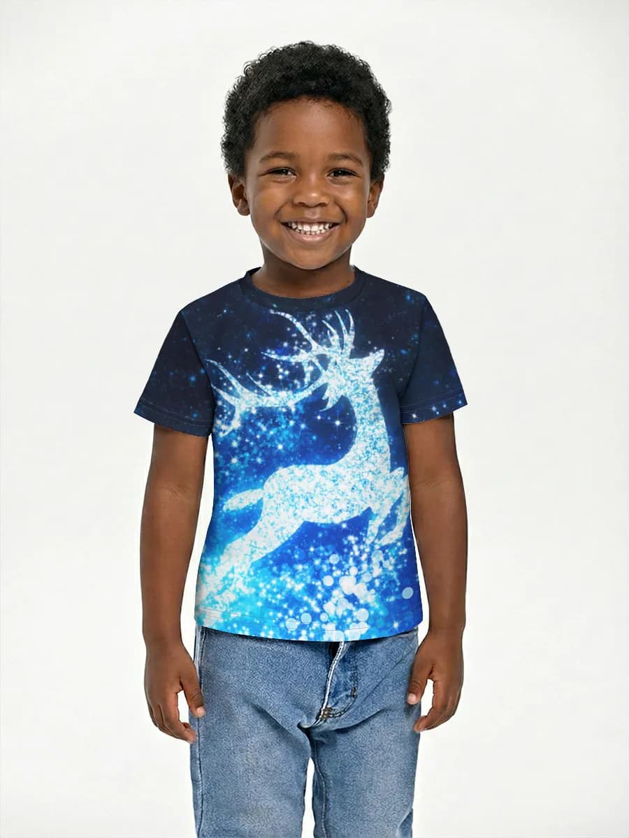 Children's cotton T-shirt (for boys. Copy)