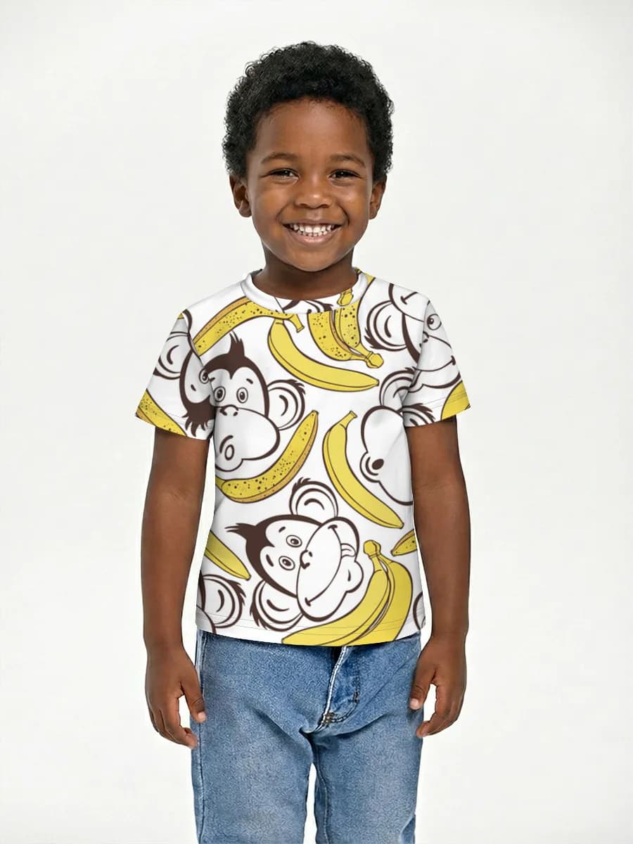 Children's cotton T-shirt (for boys. Copy)