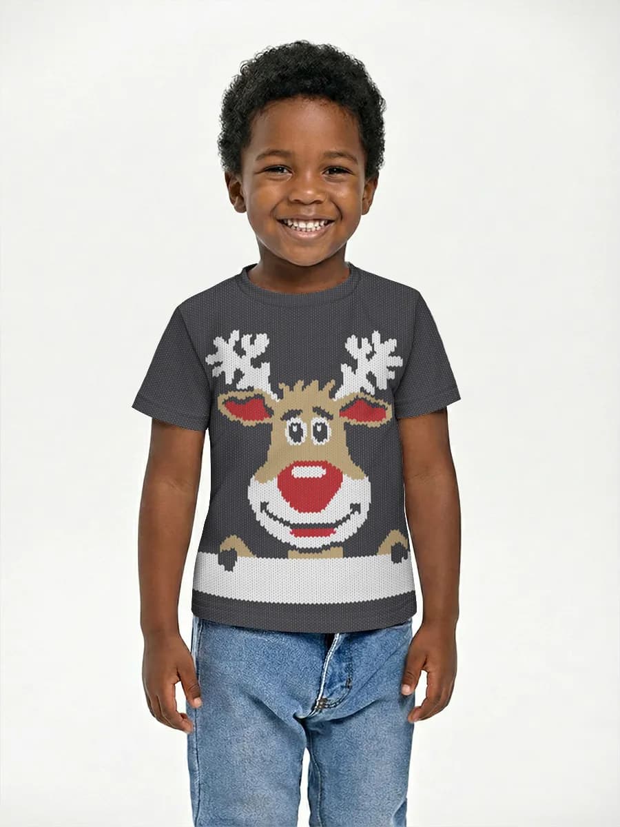 Peeking Reindeer Sweater