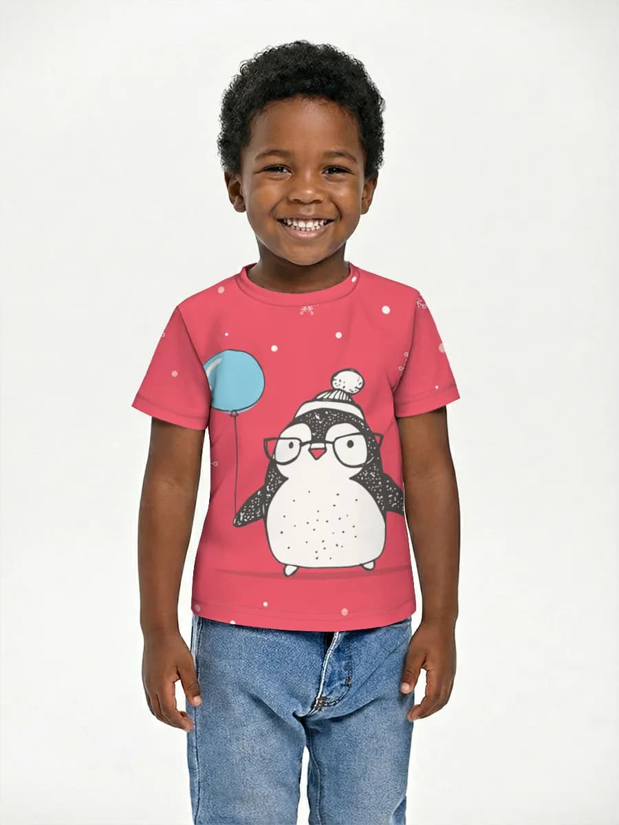 Children's cotton T-shirt (for boys. Copy)