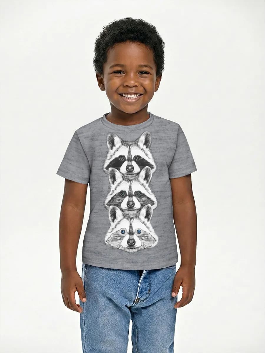 Children's cotton T-shirt (for boys. Copy)