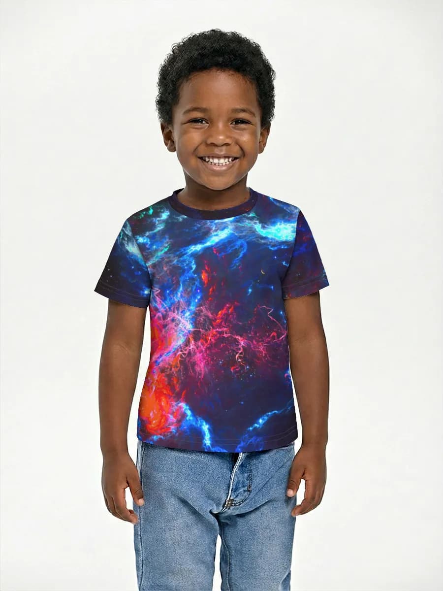 Children's cotton T-shirt (for boys. Copy)
