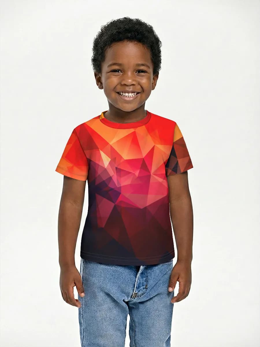 Children's cotton T-shirt (for boys. Copy)
