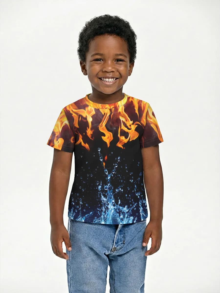 Children's cotton T-shirt (for boys. Copy)