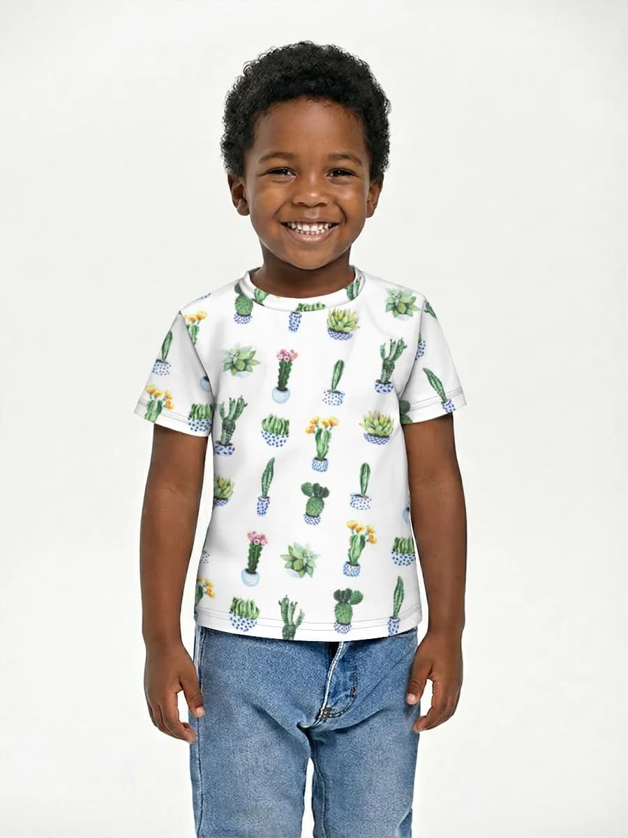 Children's cotton T-shirt (for boys. Copy)