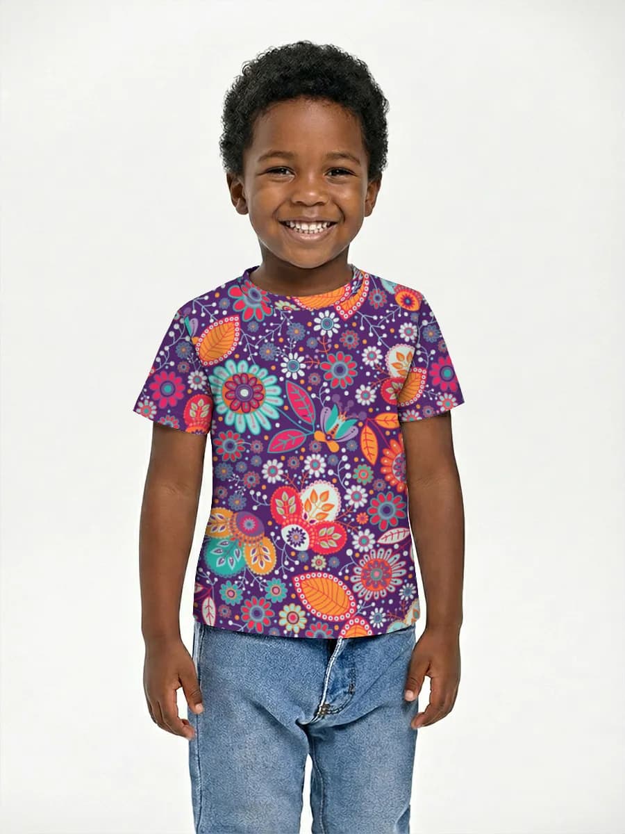 Children's cotton T-shirt (for boys. Copy)