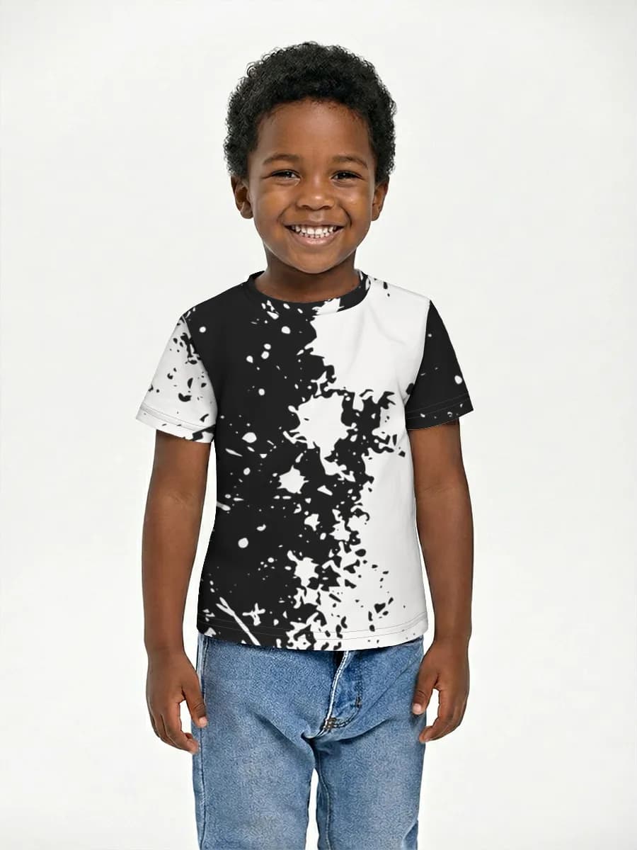 Black Ink Splatter
