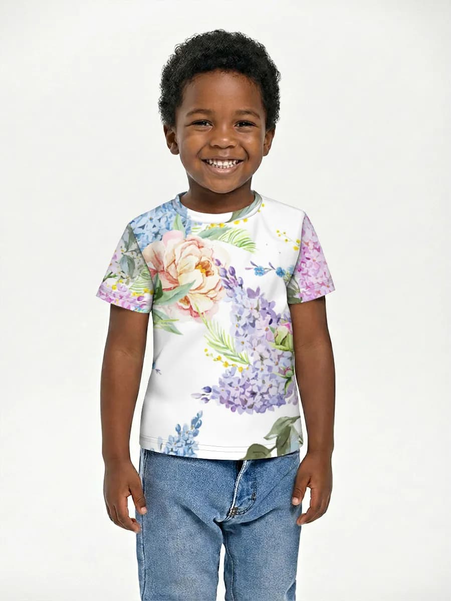Children's cotton T-shirt (for boys. Copy)