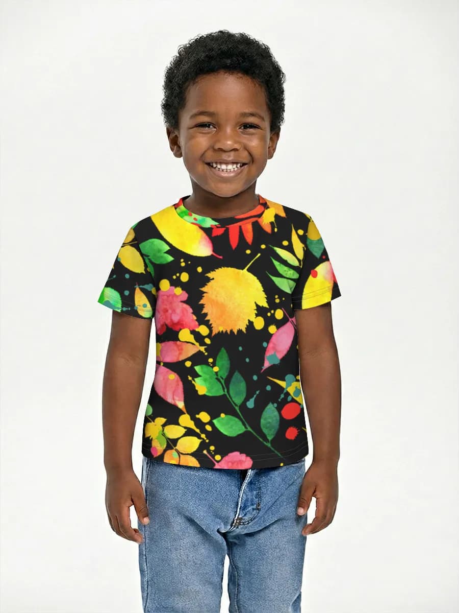 Children's cotton T-shirt (for boys. Copy)