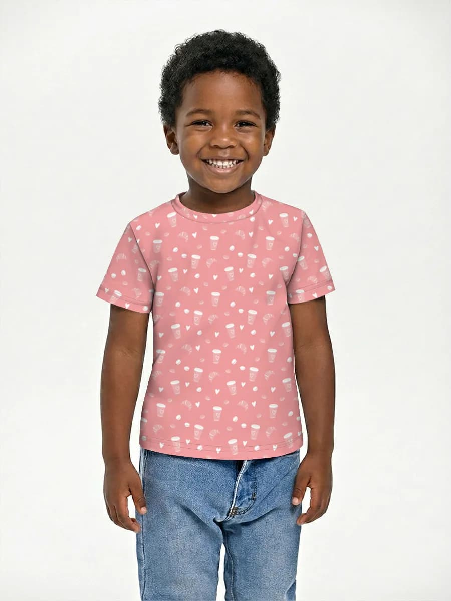 Children's cotton T-shirt (for boys. Copy)