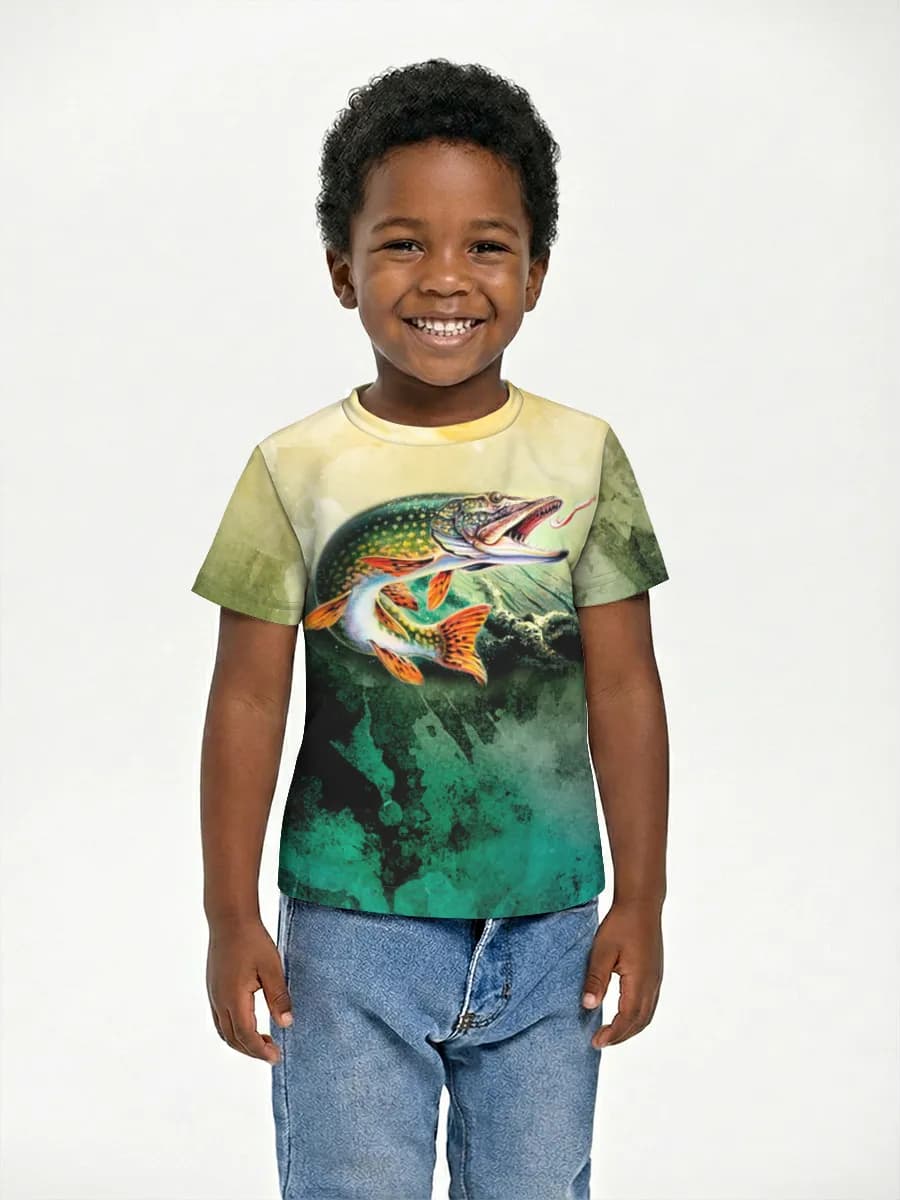 Children's cotton T-shirt (for boys. Copy)