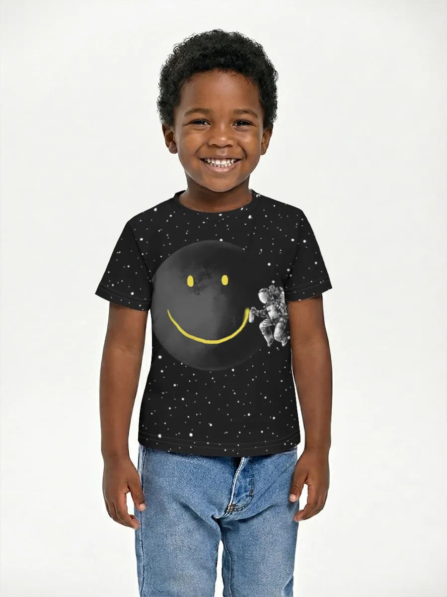 Children's cotton T-shirt (for boys. Copy)